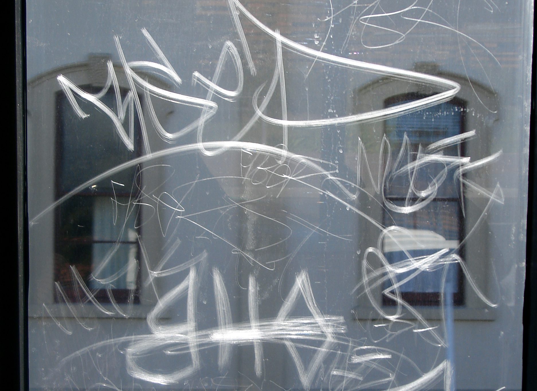anti-graffiti-window-film-scratches Film in Houston